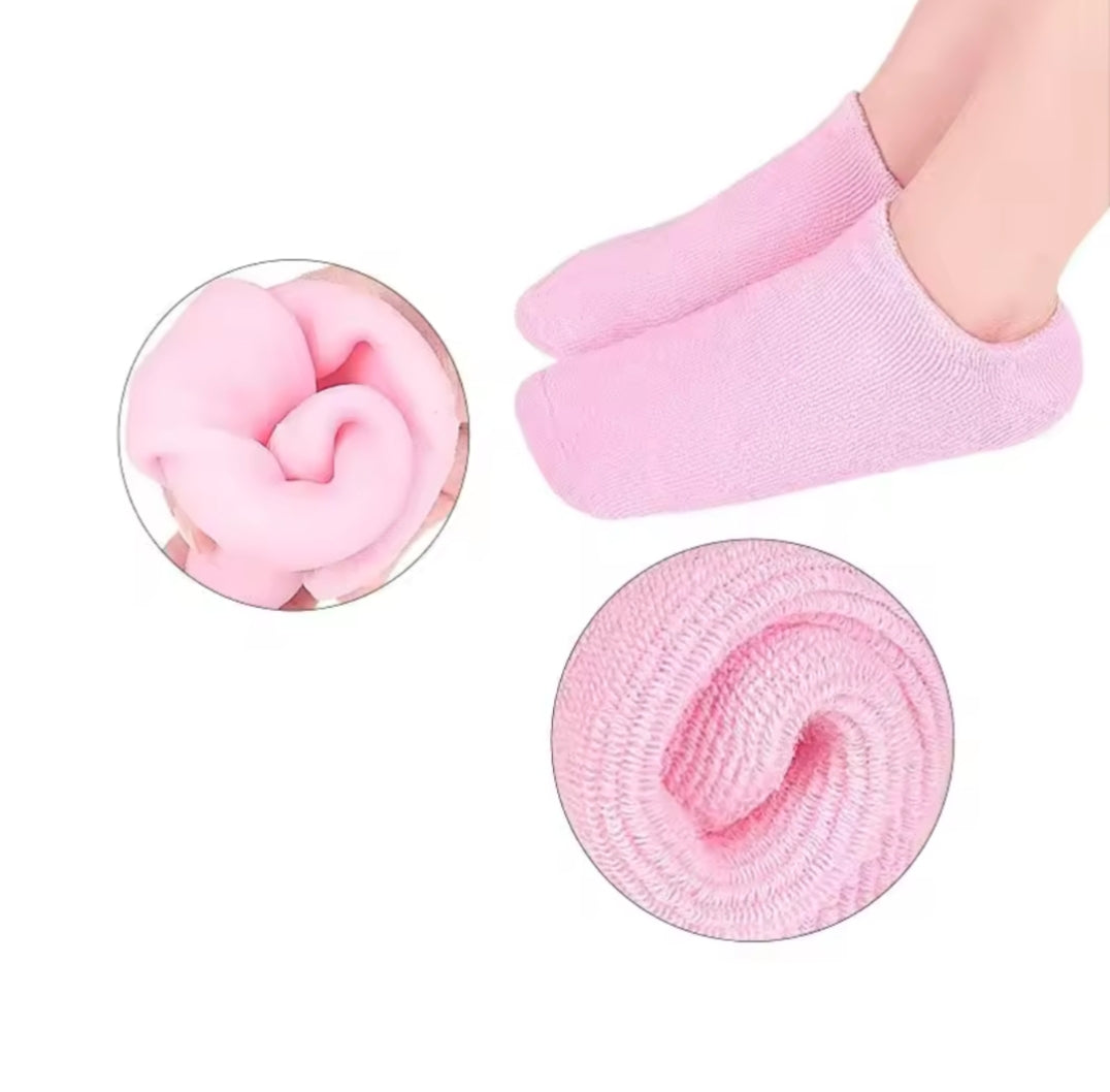 Spa Gel Socks Moisturizing and Repairing Cracked Skin, Dry Foot Care and Skin Care Foot Care