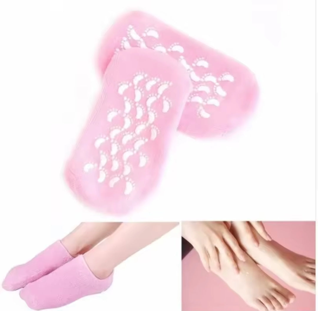 Spa Gel Socks Moisturizing and Repairing Cracked Skin, Dry Foot Care and Skin Care Foot Care
