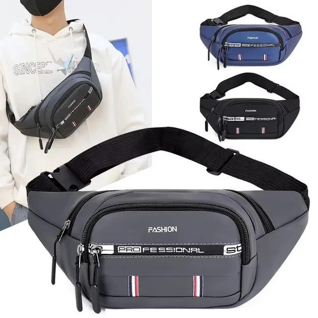 Waist Bag for Men, Mobile Phone Sports bag, Women waterproof running wallet, Business wallet, Large Capacity chest bag