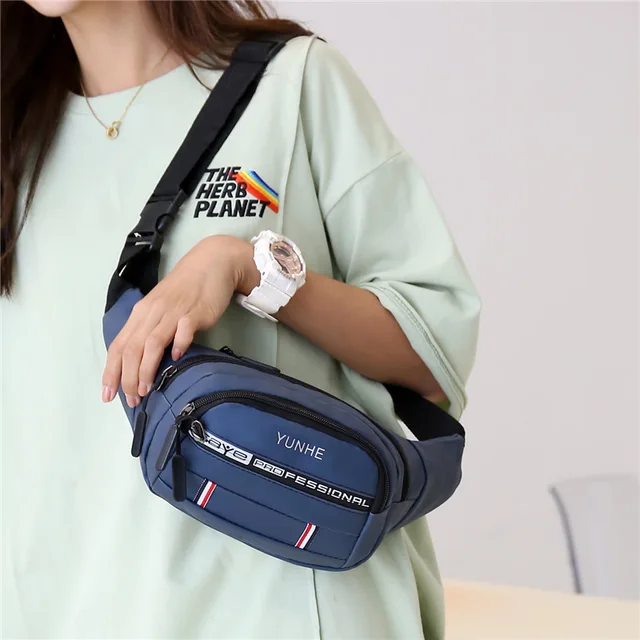 Waist Bag for Men, Mobile Phone Sports bag, Women waterproof running wallet, Business wallet, Large Capacity chest bag