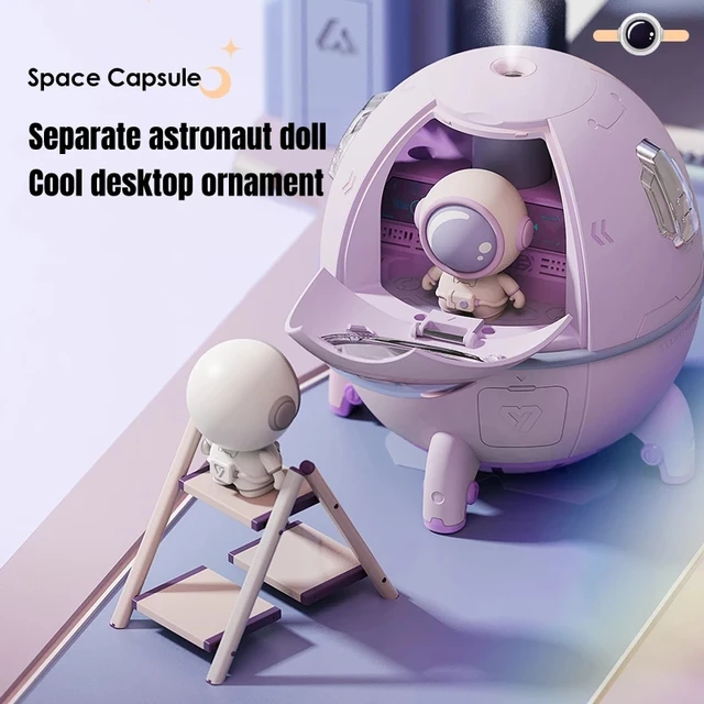 Astronaut Air Humidifier 220ml with Soothing Night Light β Breathe Easy in Style!