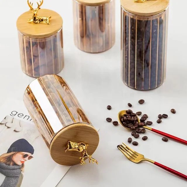 Luxury Sealed Glass Jar (3pcs)