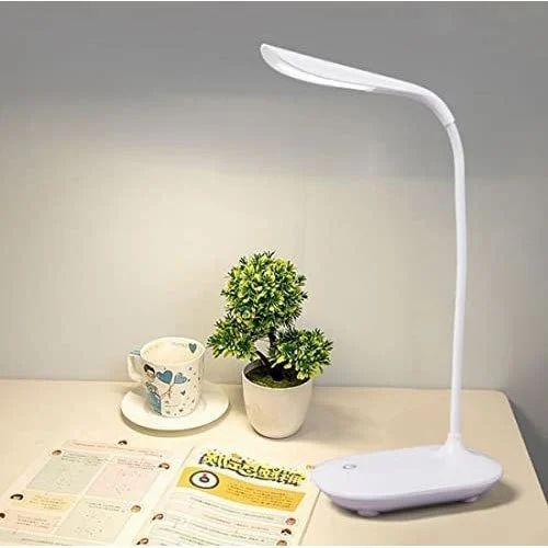 Foldable LED Desk Lamp Dimmable Touch Table Lamp USB Powered Table Light Night Light Touch Dimming Portable Study Room Lamp