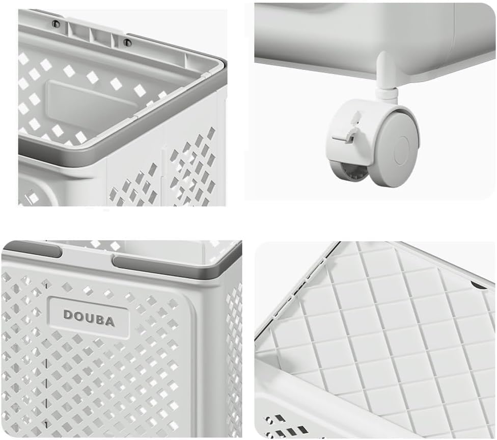 Large Capacity Movable Folding laundry Basket