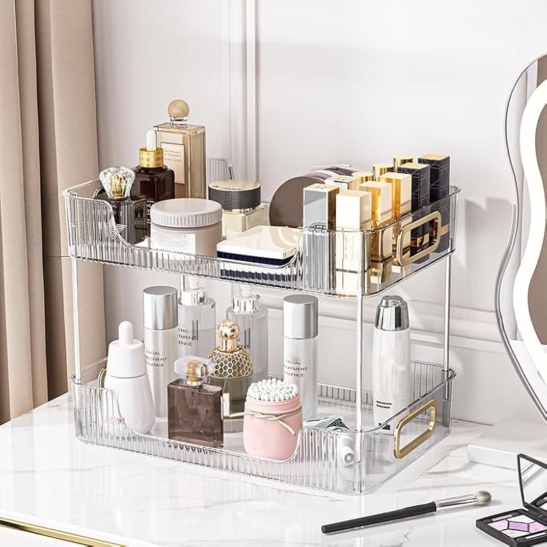 Acrylic Cosmetic and Multipurpose Storage Rack