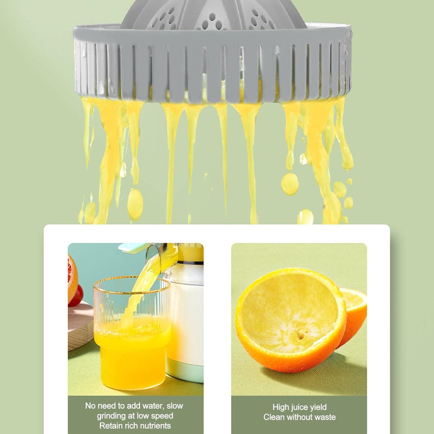 Rechargeable Electric Citrus Juicer