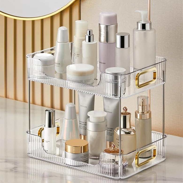 Acrylic Cosmetic and Multipurpose Storage Rack