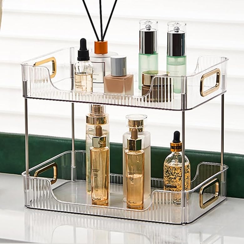 Acrylic Cosmetic and Multipurpose Storage Rack