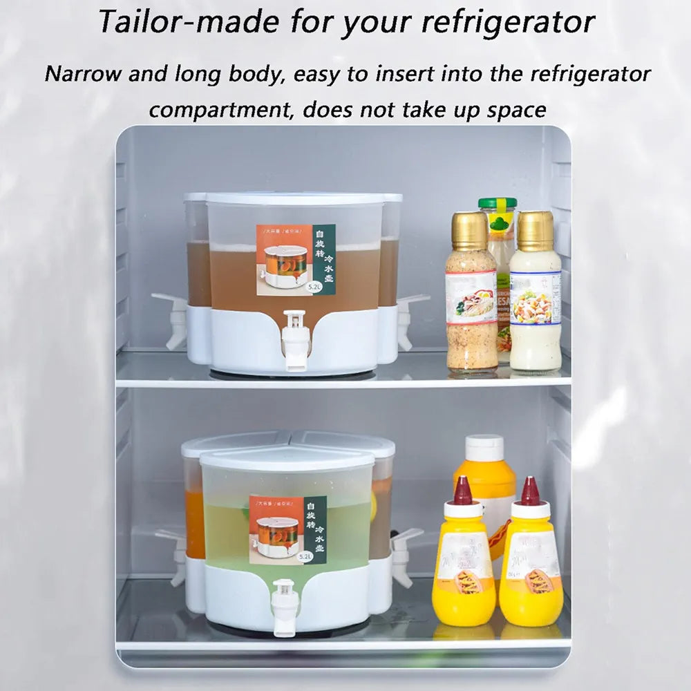 3 Tanks Cold Beverages Dispenser 5.2L