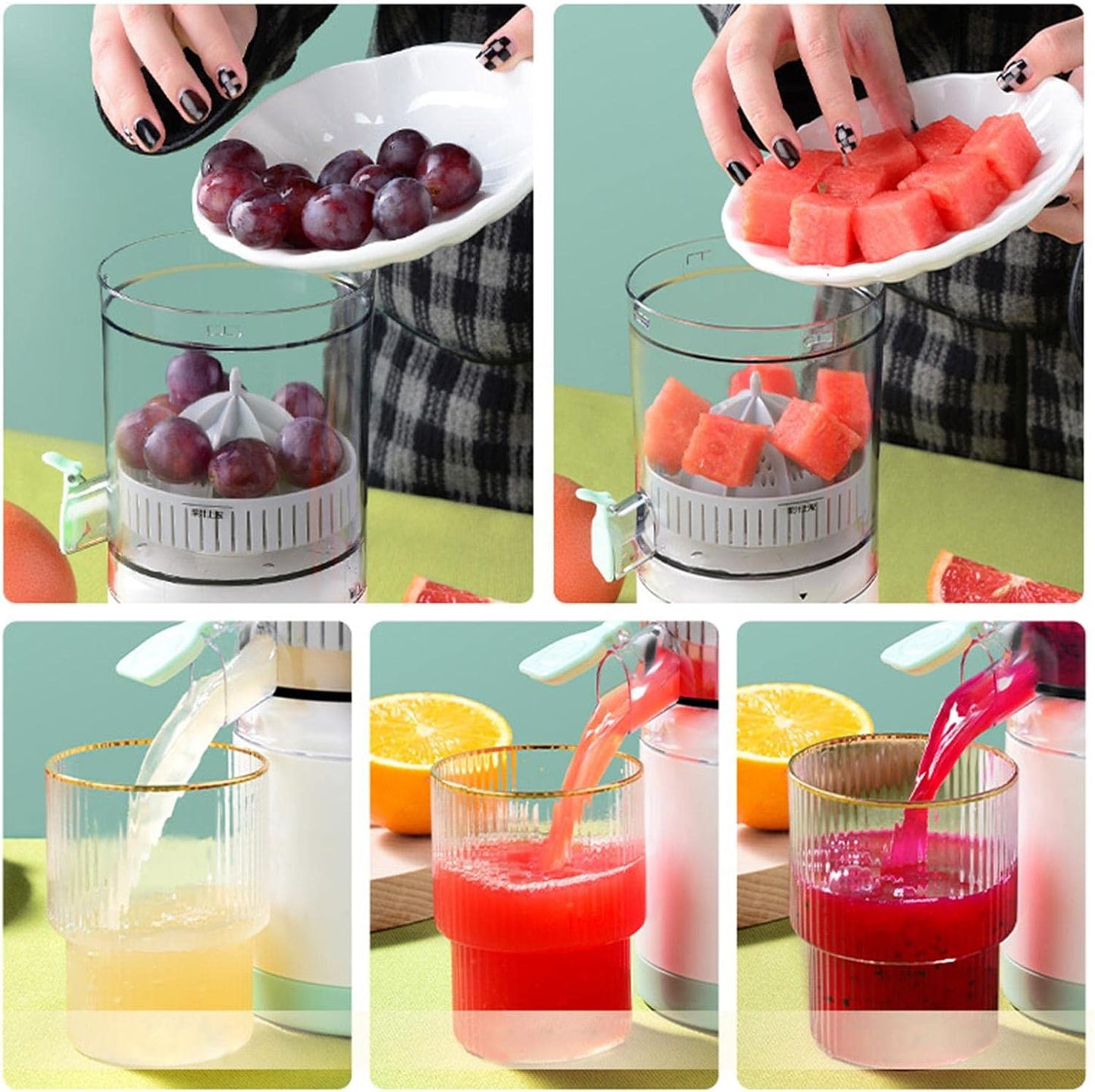 Rechargeable Electric Citrus Juicer