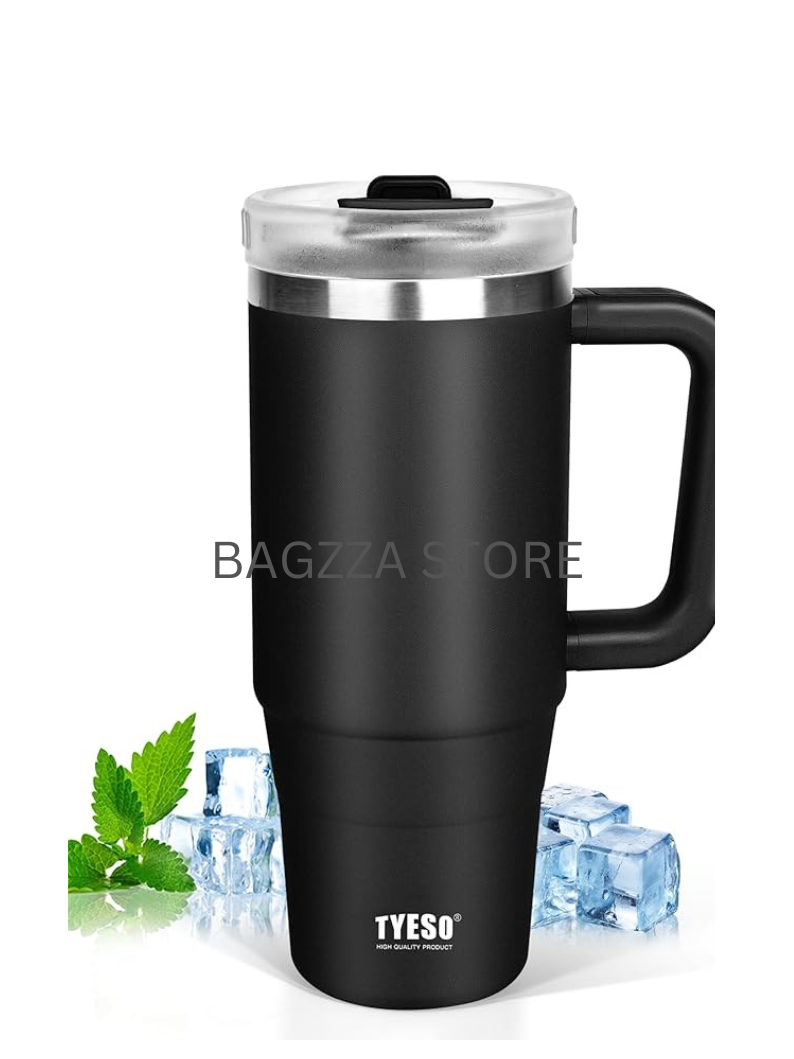 TYESO AURA Vacuum Insulated Tumbler 40oz | Black