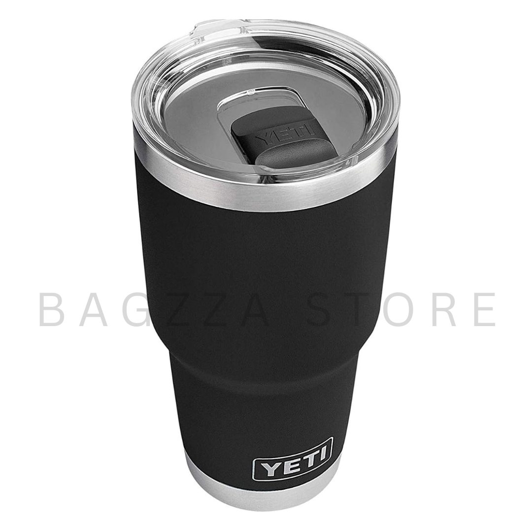 YETI Rambler 30 oz Tumbler Retired Colors - Stainless Steel - Vacuum Insulated with MagSlider Lid | Black