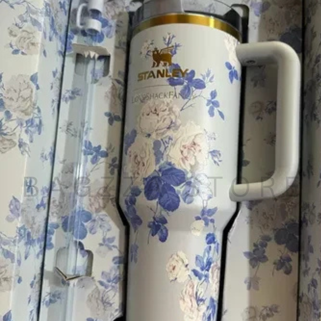 The Stanley x LoveShackFancy Quencher | 40 OZ | EVERBLOOMING ROSETTES
