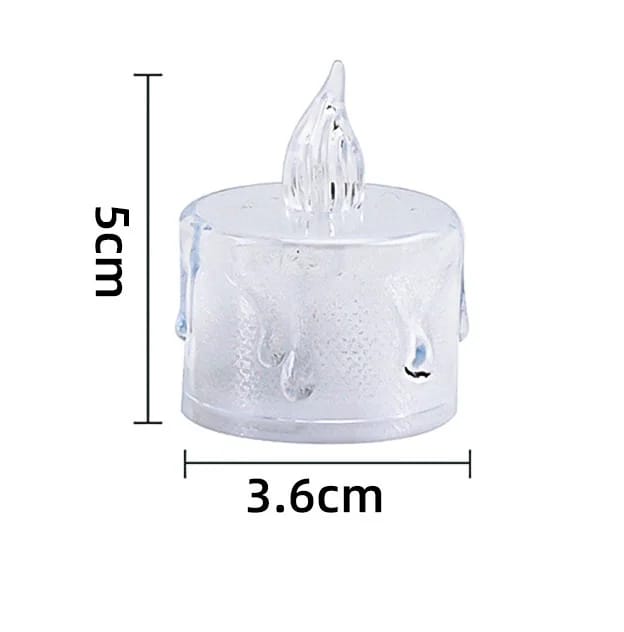 New Flameless and Smokeless Candles (Pack of 4)