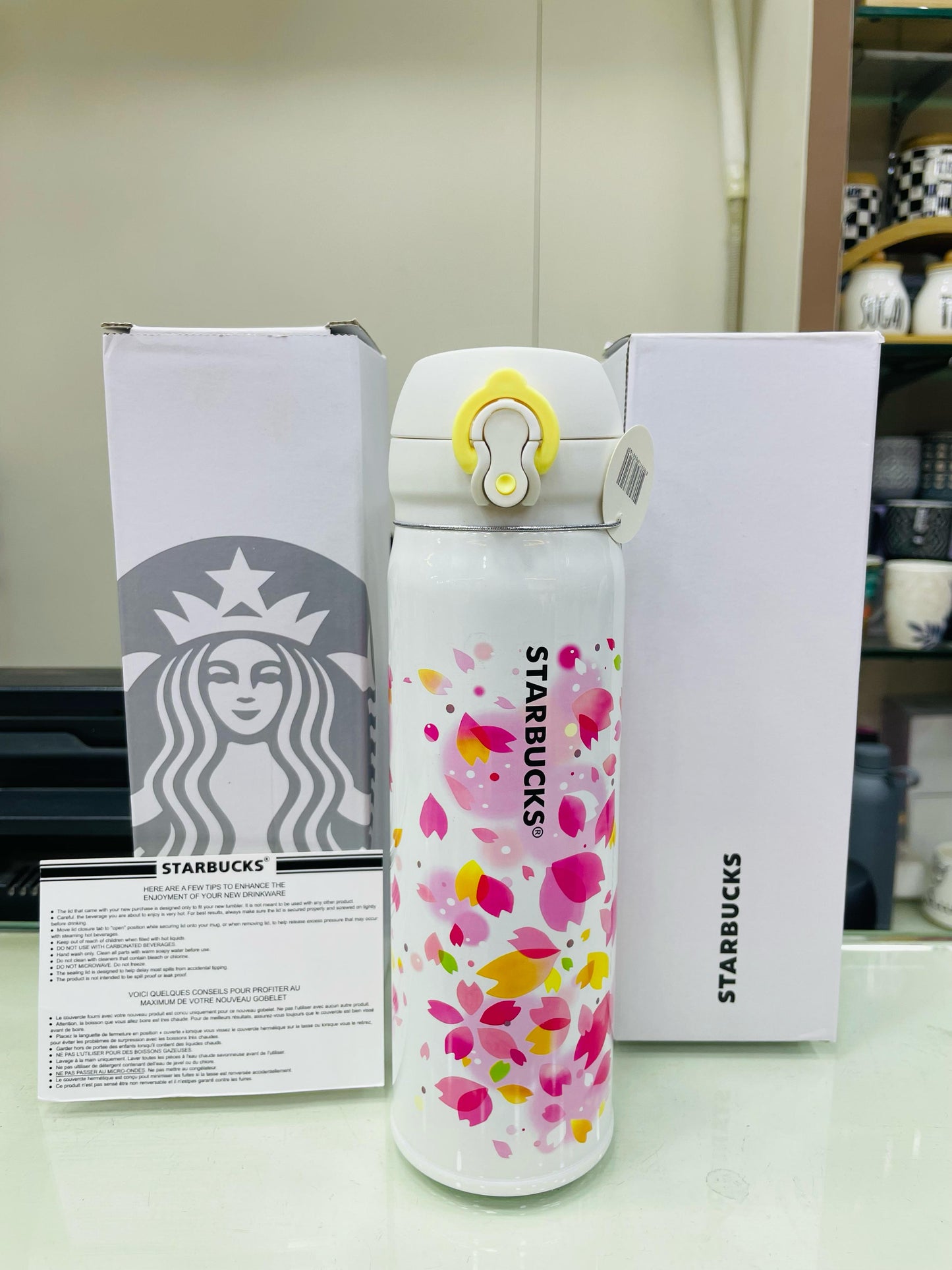 Original STARBUCKS Vacuum Flask Cup Stainless Steel Tumbler Flask Bottle Insulated Coffee Flask With 500ml