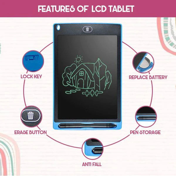LCD Writing Pad Tablet For Kids 8.5 Inch