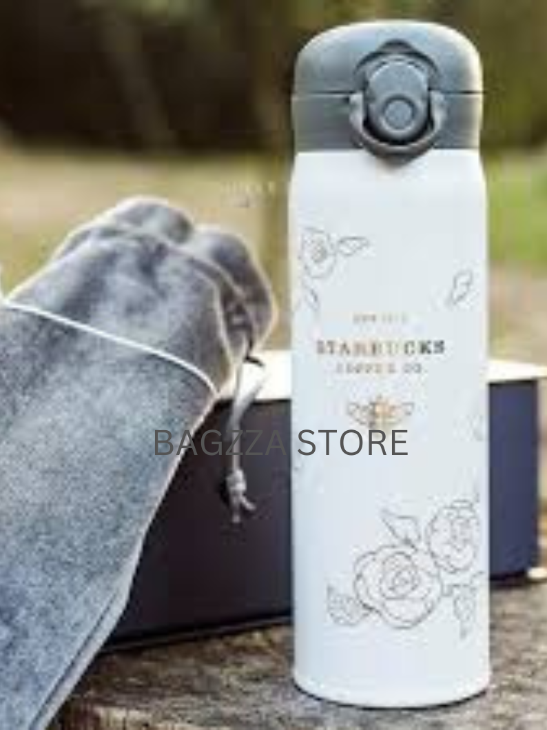 SB Insulated Tumbler - White & Grey - 420ml