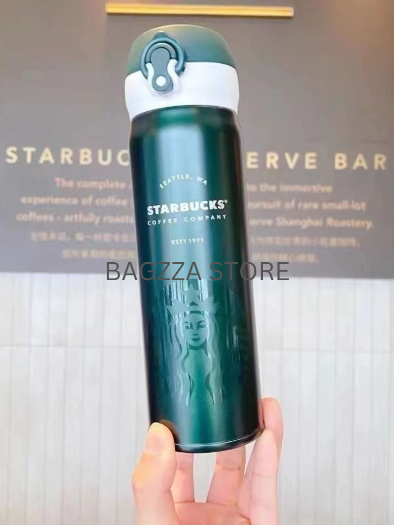 SB Insulated Tumbler- Green -420 ml