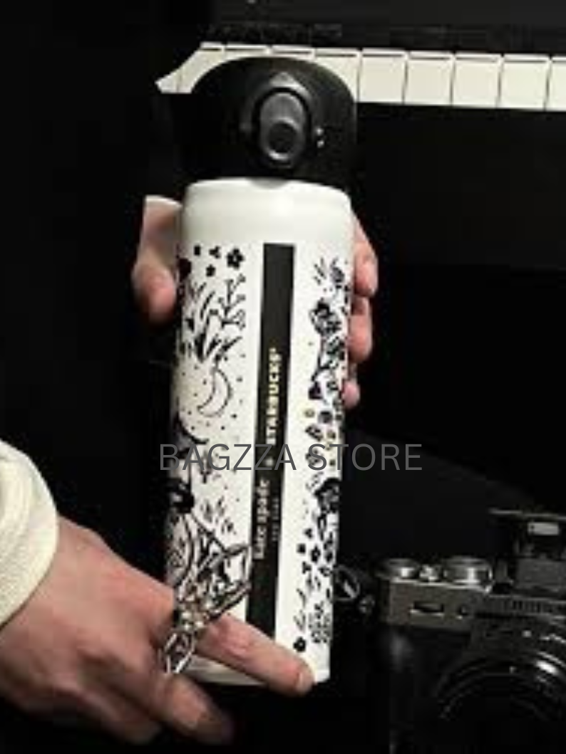 SB Insulated Tumbler White & Black - 420ml