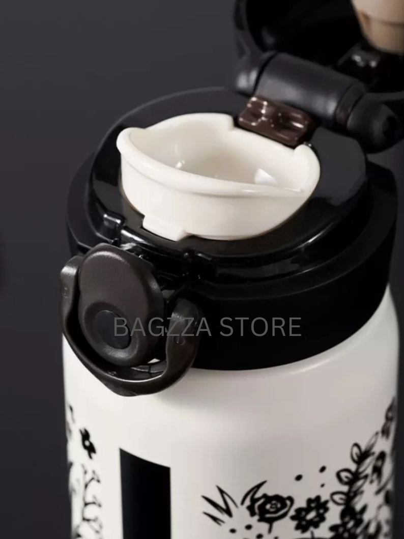 SB Insulated Tumbler White & Black - 420ml