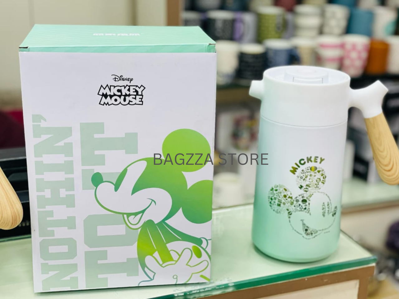 DISNEY Tumbler with Wooden Handle