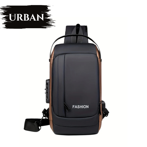 “Smart Umrah Bag – Anti-Theft Design with USB Charging Port for Safe Travel”