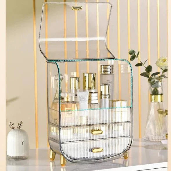 Desktop Transparent Cosmetic Storage Box