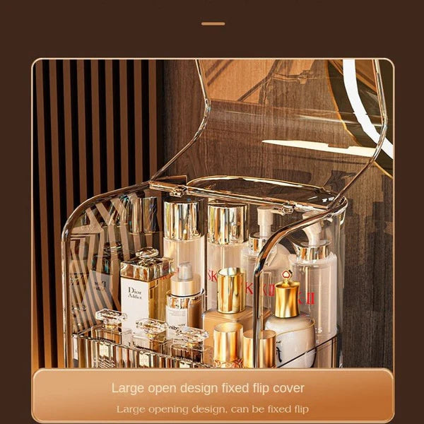 Desktop Transparent Cosmetic Storage Box