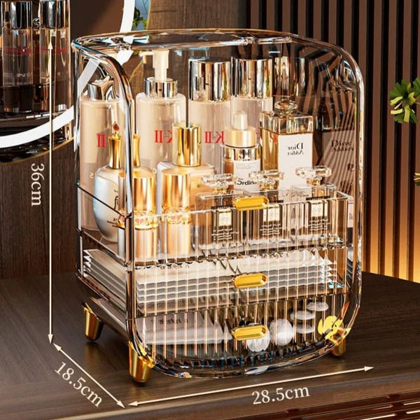 Desktop Transparent Cosmetic Storage Box