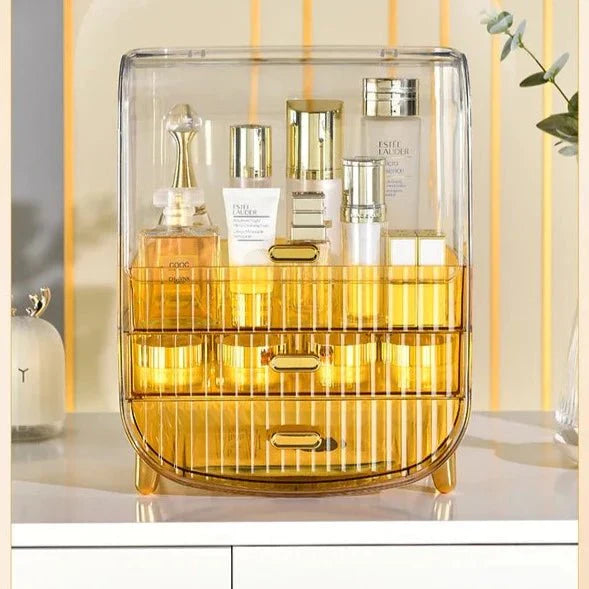 Desktop Transparent Cosmetic Storage Box
