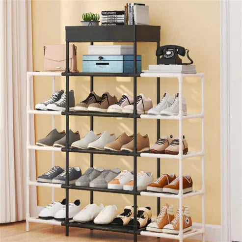 5-Tier Metal Shoe Rack