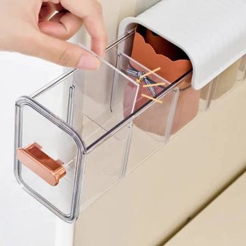 Space-Efficient Wall Mounted 6 Portion Dispaly Box