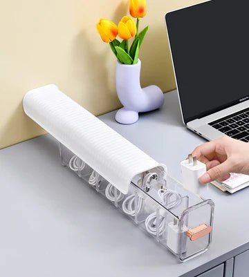 Space-Efficient Wall Mounted 6 Portion Dispaly Box