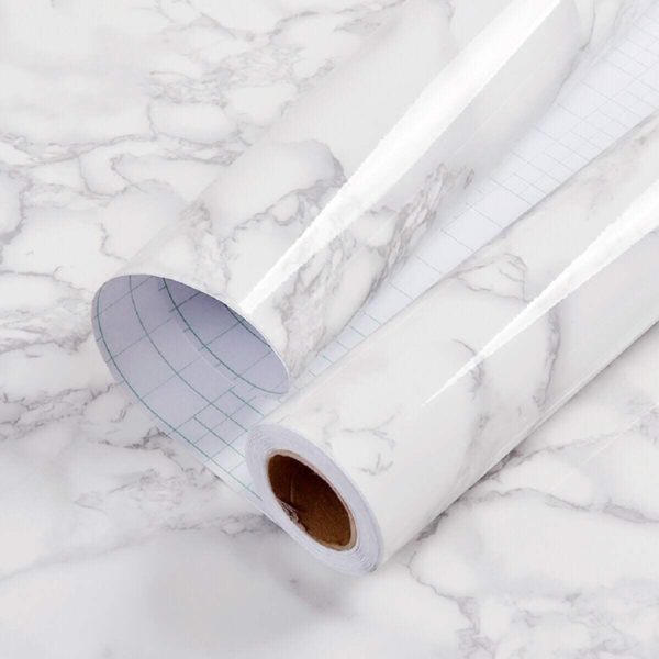 Modern Marble Sheet Roll – 60x2m (Pack of 3) | Waterproof & Self-Adhesive