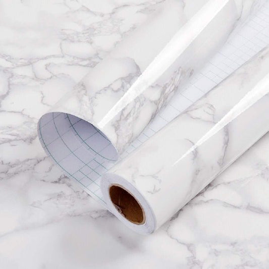 Modern Marble Sheet Roll – 60x2m (Pack of 3) | Waterproof & Self-Adhesive
