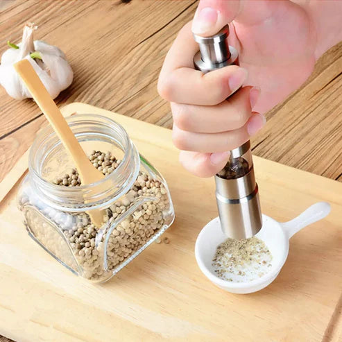 Thumb Press Spice Grinder
