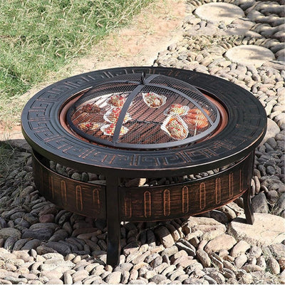 Outdoor Wood Burning Fire Pit For Garden