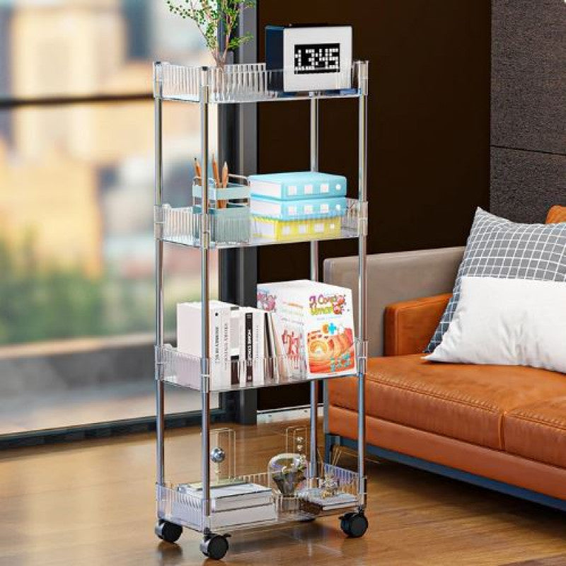 Luxury Acrylic 4 Tier Trolly