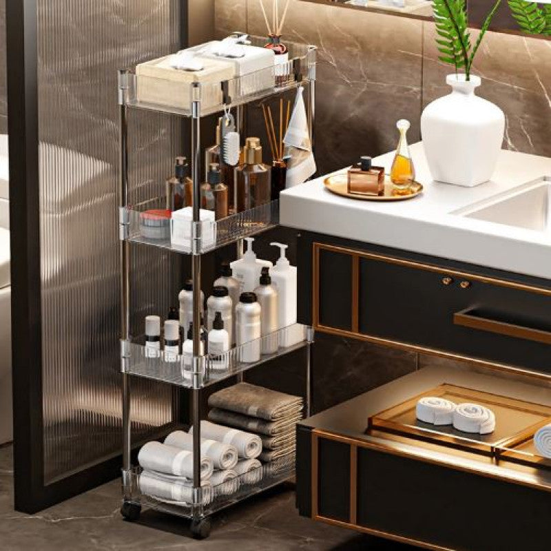 Luxury Acrylic 4 Tier Trolly