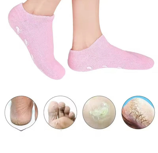 Spa Gel Socks Moisturizing and Repairing Cracked Skin, Dry Foot Care and Skin Care Foot Care