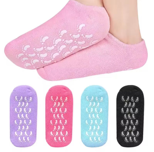 Spa Gel Socks Moisturizing and Repairing Cracked Skin, Dry Foot Care and Skin Care Foot Care