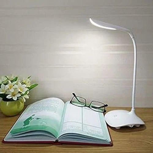 Foldable LED Desk Lamp Dimmable Touch Table Lamp USB Powered Table Light Night Light Touch Dimming Portable Study Room Lamp