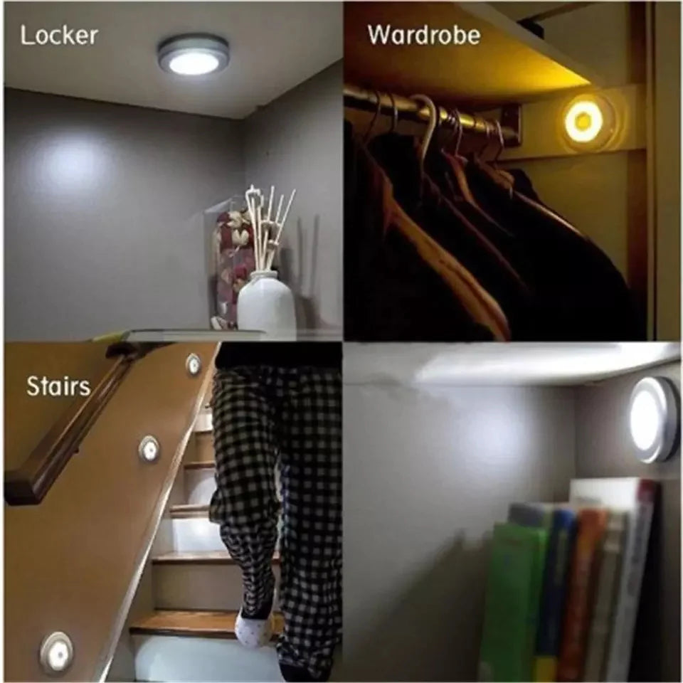 (Pack of 3)Stick N Click Lights