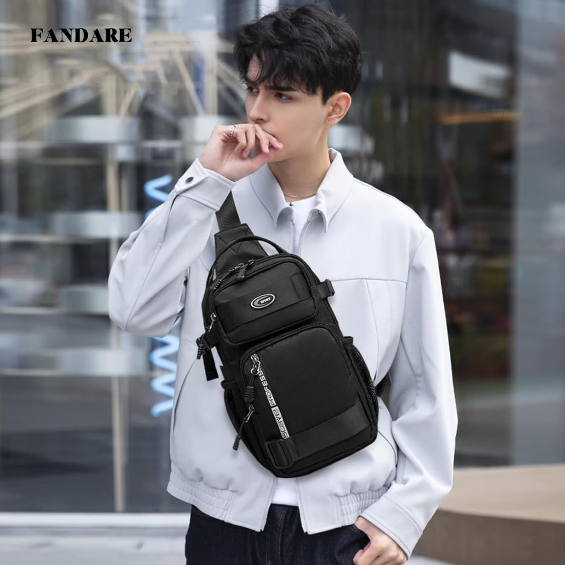High Quality and Versatile Crossbody Bag:Fashion and Exceptional Quality Shoulder Bag for Unisex