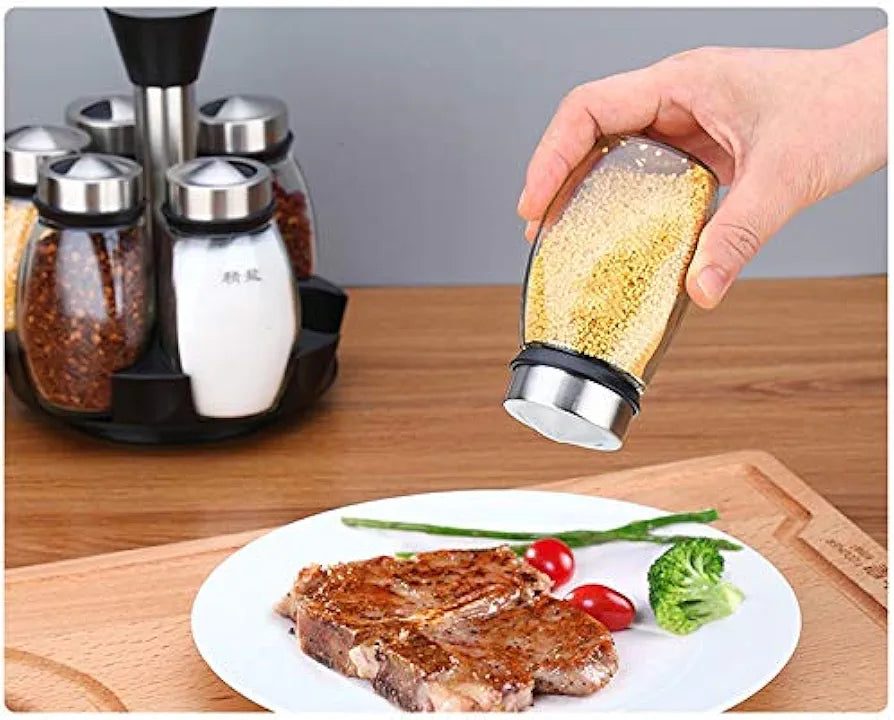 6Bottles Rotating Spice Rack
