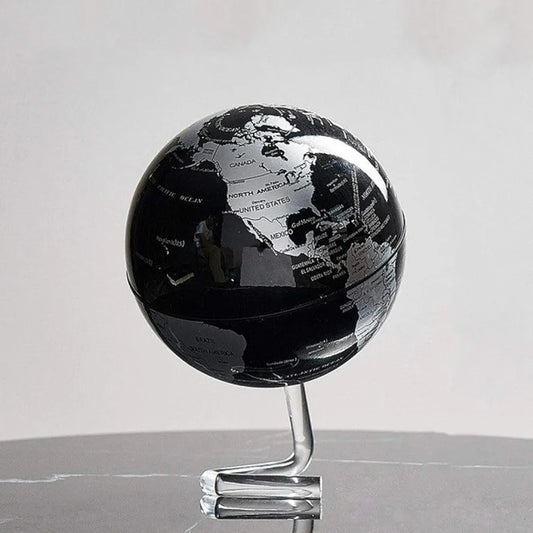 Electric Movable Globe - Interactive Rotating World Map for Education and Decor