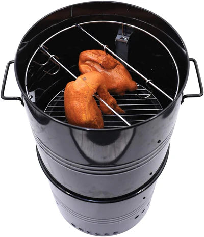 Vertical Charcoal Smoker Grill 18 Inch