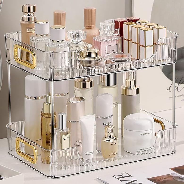 Acrylic Cosmetic and Multipurpose Storage Rack