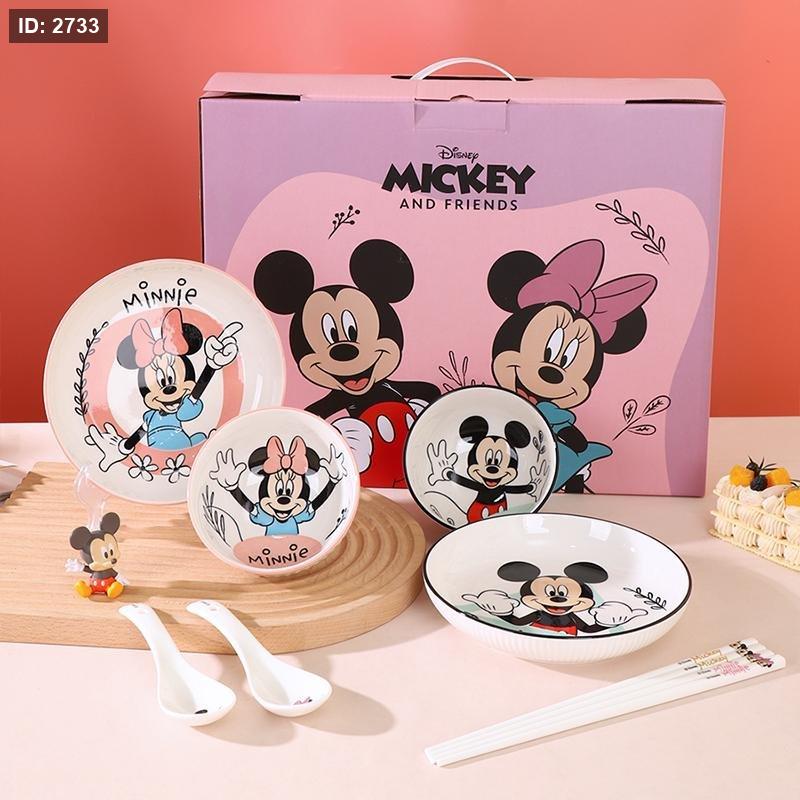 DISNEY Mickey & Friends Pair Meal  Set- 8 Pieces