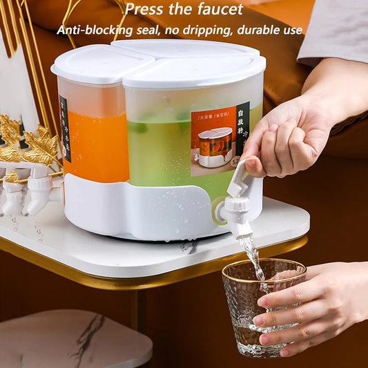 3 Tanks Cold Beverages Dispenser 5.2L